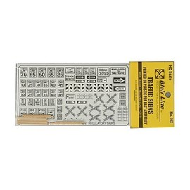 Blair Line HO Scale Regulatory Signs #1