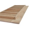 Homewell 4 Pcs Pack White Oak Wood Floor Register, Drop