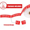 OIGWBPH Pack of 500 Stickers for Fragile Goods Warning Labels