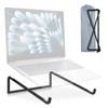 TENOC Foldable Laptop Stand for Desk, Universal Laptop Riser Ventilated