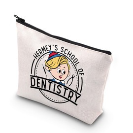 Hermey Makeup Bag for Dentist Hermey Fans Red Nose Gift Movie Gifts Hermey Elf Zipper Bag, Hermey Uk