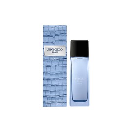 Jimmy Choo - Man Aqua Eau de Toilette Travel Spray- Men's Fragrance - Sweet & Woody - With notes of Grapefruit, Geranium & Salty Moss - 0.5 Fl Oz