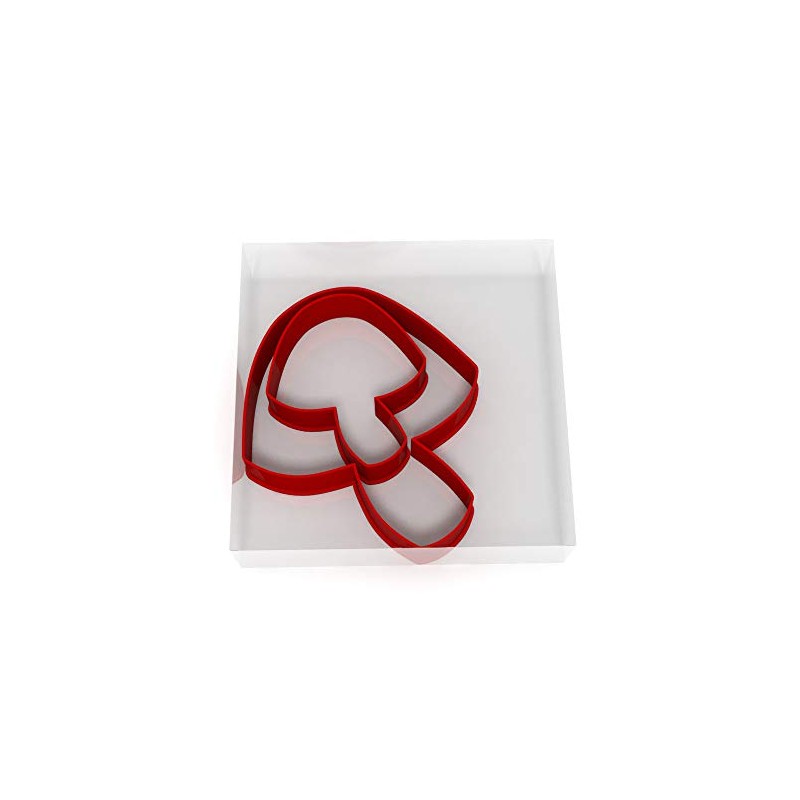 Mini/Small Mushroom Set of 2 Value Fondant Cutters Pair 3CM
