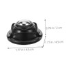 Zerodeko 6 Piezas Mini Ruedas Adhesivas Giratorias para Muebles Y