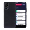 Lacass for Jitterbug Smart4 Case, Silicone Soft TPU Flex and