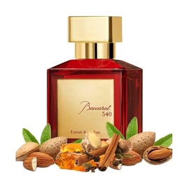 Equivalence Of Baccarat 540 Extrait de Parfum Inspiration Dupe Bottle 30ml.- Long Lasting Daily 12-14 Hours 50% OF FRAGRANCE Concentrated Spray,99% Same Fragrance (30ml EXTRAIT)