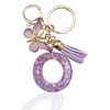 TOMOTHY Initial Key Chain Initial Charm Bag Charm Alphabet Cute,