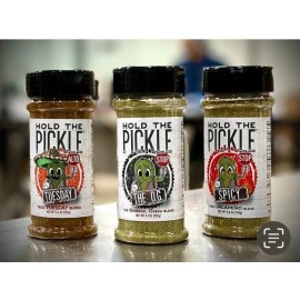 Hold The Pickle Dill Pickle Spicy Seasoning Tastes EXACTLY Like Pickles! STOCKING STUFFER!
