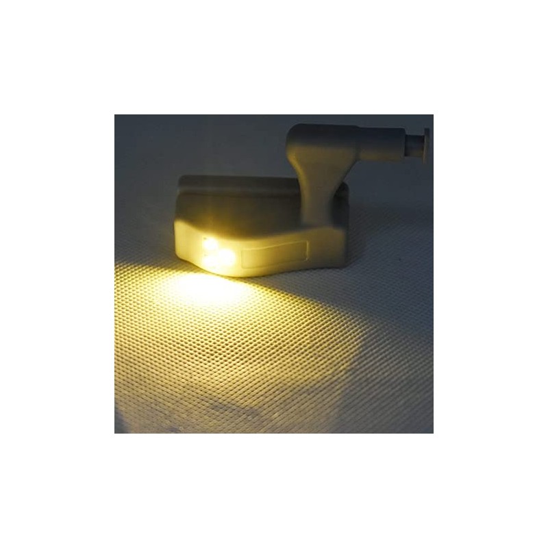 9 Pcs Universal Cabinet Cupboard Hinge LED Light Sensor Light