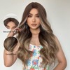 VKheroKV WL-05 Women's Wavy Wig Long Length Synthetic Heat Resistant