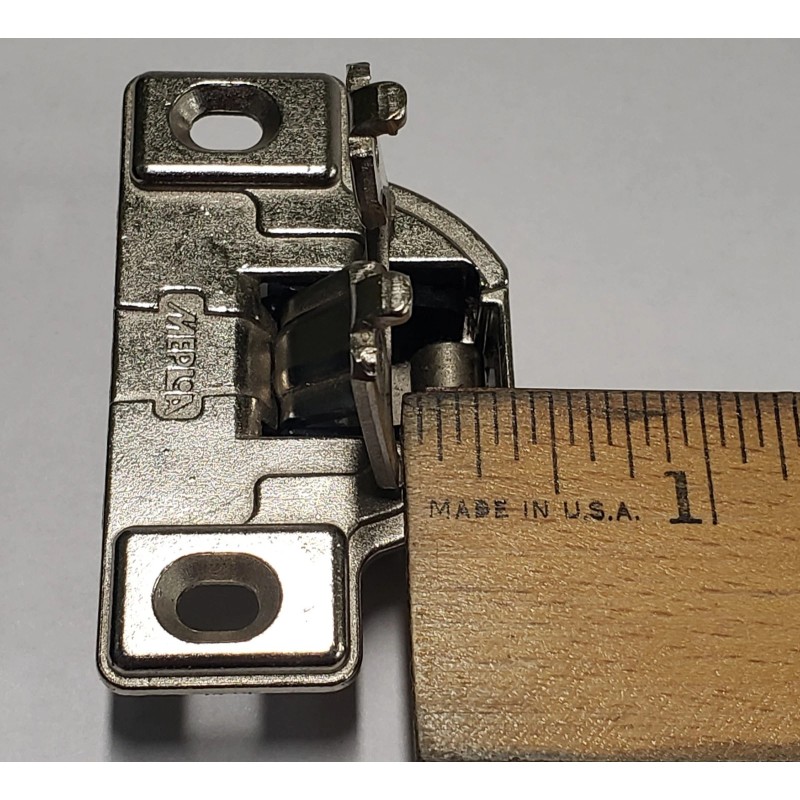 MEPLA Hinge ACC 162 Self Closing 3/8" Overlay 510.356.00.13 Flat