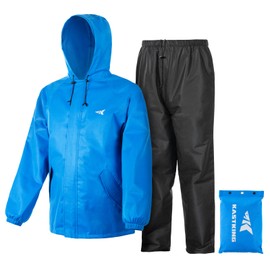 KastKing AquaLite Waterproof Rain Suit for Men and Women, Loose Fit, Lightweight, Durable Rain Gear
