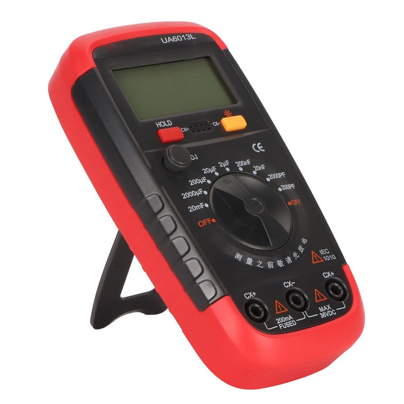 Digital Capacitance Meter 0.1pF to 20,000uF High Accuracy Backlit Function