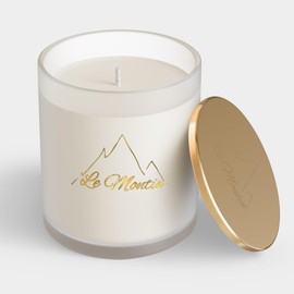 LE MONTIN Candle - 8 oz - Lightly Scented - Strawberry Gelato - Luxury Gift. Special Moments. Burn 30-50 Hours
