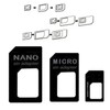 4 in 1 Nano SIM Karten Adapter,SIM Adapter,Simkarten Adapter,SIM-Karten-Adapter mit