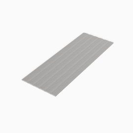 Greaton, 0.75-Inch Vertical Wooden Bunkie Board/Bed Slats with Cover, Enhance Mattress Support, Twin, Grey