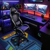 Gaming Chair Mat for Hardwood Floors,Arcade Game 48"x36" Gaming Rugs