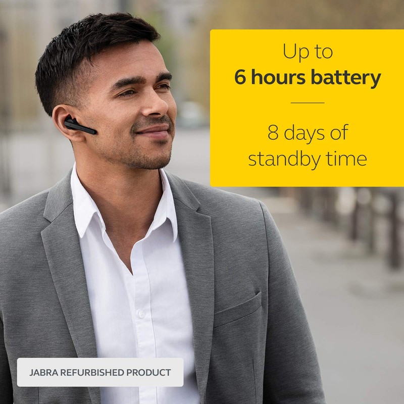 Jabra Talk 45 Black Bluetooth Headset for High Definition Hands-Free