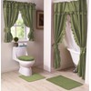 Madison Mad-WC-swg-PE baño Cortina de Ventana, Verde peridoto