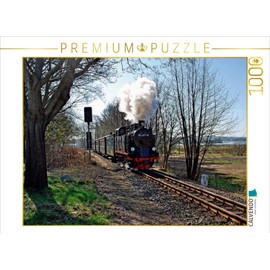 CALVENDO Roland Island Railway Puzzle 1000 Pieces Laying Size 64 x 48 cm Photo Puzzle Picture of Marion Ehrhorn