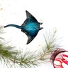 Christmas Ornaments - Hand-Painted - Stocking Stuffers, Scuba Divers and