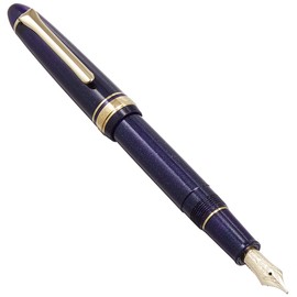 Sailor Fountain Pen Pro Fit Light Gold Trim Shining Blue Bold 11-1038-640