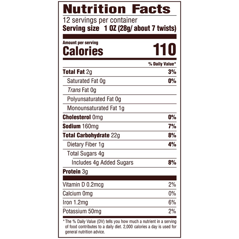 Snyder's of Hanover Pretzels Braided Twists, Honey Wheat, 12 Ounce