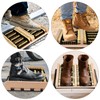 WOWGEEK Boot Scraper - Outdoor Shoe Scrubber Cleaner Brush Clean