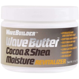 Wavebuilder Cocoa And Shea Wave Butter Moisturizing Hair Conditioner 3.18 Lbs