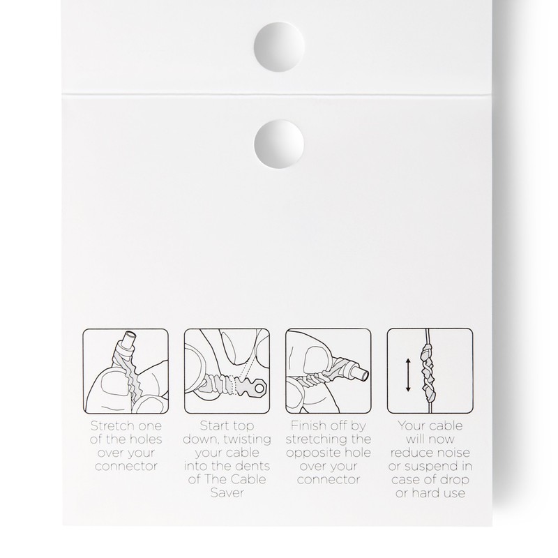 THE CABLE SAVER (4 per package), greatly reduce cable noise