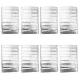 YARNOW 20pcs Aluminum Foil Insulated Bag Food Grade Padded Mailers Thermal Shipping Bags Take- Out Pouch for Food Fruit (20x30CM)