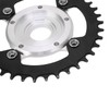 38T 104 BCD Electric Bike Chainring and Adapter Aluminum Alloy