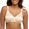 Bali Women's Double Support Wire-Free Bra, Light Beige, 38B
