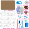XEUZK Sublimation Shirts Tool Kits With 8 T Shirt rulers,