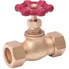 Mueller Industries 105-513NL Stop Valve Compression Copper