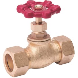 Mueller Industries 105-513NL Stop Valve Compression Copper
