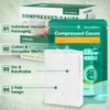 SuccorWare 8 Packs Sterile Compressed Gauze with Z-Folded - Wound