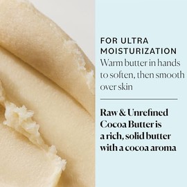 Organic Cocoa Butter By Sky Organics: Unrefined, 100% Pure Raw Cocoa Butter 16oz â€" Skin Nourishing, Moisturizing & Healing, for Dry Skin, Stretch Ma