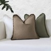 ROMANDECO Boho Decorative Throw Pillow Covers with Fringe for Couch,