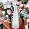 Yardwe White Foam Cone for Crafts:Polystyrene Cone 30cm Styrofoam Christmas