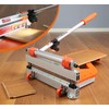 Laminate/Vinyl Floor Cutter, 13” Vinyl Plank Cutter with Wheels –
