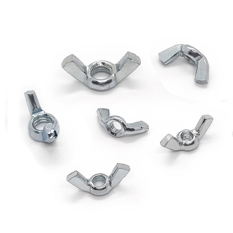 175 PCS Wing Nuts Fasteners Butterfly Wing Nuts SAE Steel