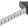 MARZSEFLO Estadímetro Tallímetro Con Fijación A Pared 2 Metros, Negro