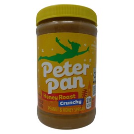 Peter Pan Honey Roast Crunchy Peanut Butter, 16.3 oz, 6 pk
