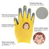 Colexy 3 Pairs of Work Gloves for Children 3-5 Years,