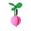 Oli & Carol Ramona the Radish Dummy Holder, Handmade Pink
