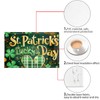 ENLACHIC Bufflao Plaid St. Patrick's Day Placemats Set of 4,
