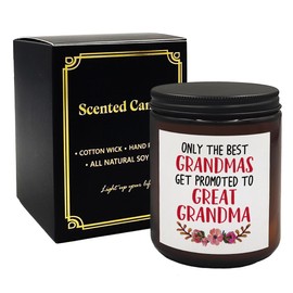 Mancheng-zi Pregnancy Announcement for Great Grandma, Great Grandma to Be Gifts, New Great Grandma Gifts, Great Grandma Baby Announcement Gifts, Get Promoted to Great Grandma Scented Candles