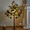 Hairui Lighted Magnolia Tree 4FT 165 LED Fairy Lights, Faux