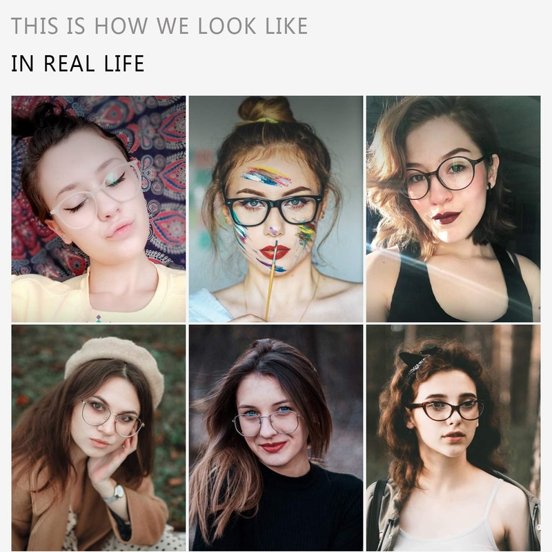 LifeArt Bifocal Reading Glasses with Round Lenses, Blue Light Blocking